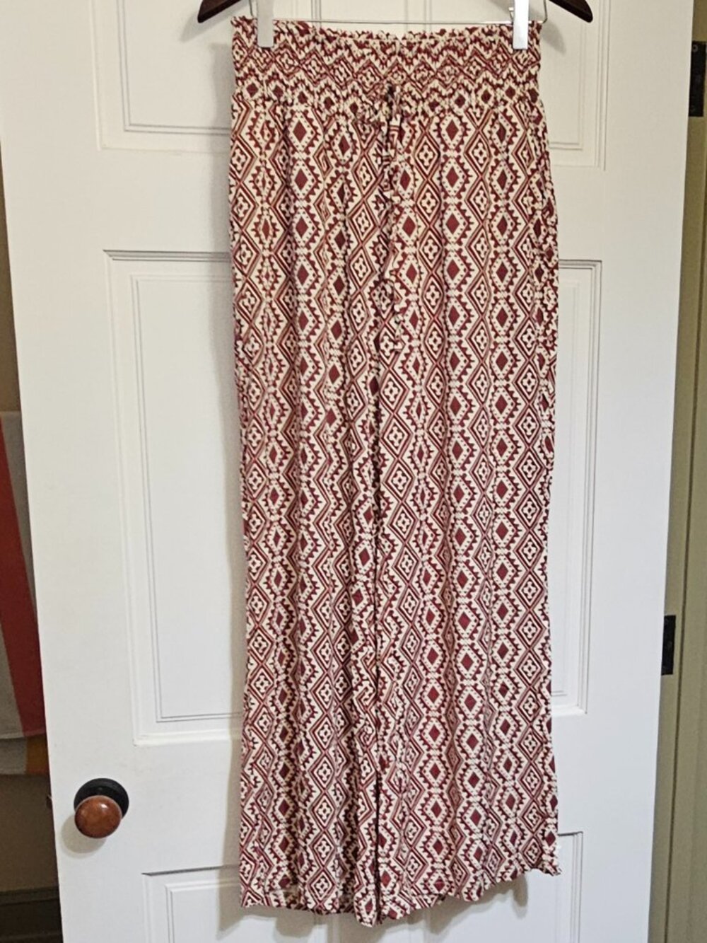 BloomChic Banadana Paperbag Brown Coffee Wide Leg Pants Size 10M
